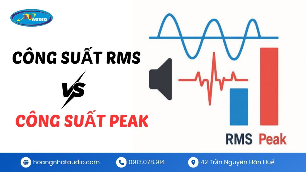 Phân Biệt Công Suất RMS Và Peak
