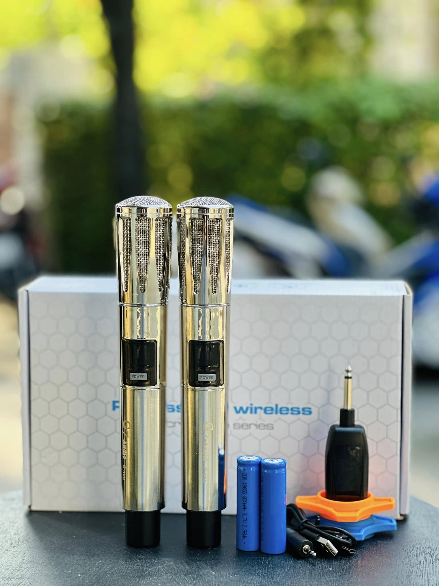 Micro không dây 2.4G G7Audio G300 (3) Micro không dây 2.4G G7Audio G300 (3)